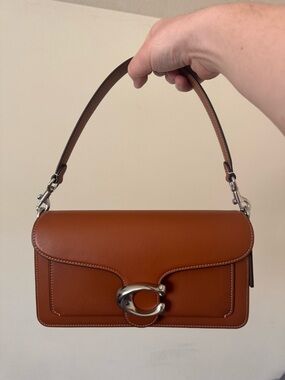 Coach Tabby 26 in burnished Amber glove-tanned leather